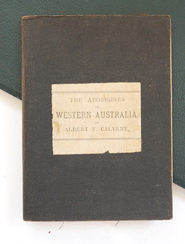 Murray, A.S. - Twelve Hundred Miles on the River Murray. 15 facsimile coloured and mounted plates (with guards), original gilt lettered green pebbled cloth, oblong 4to. (Melbourne) and London, 1898; sold with